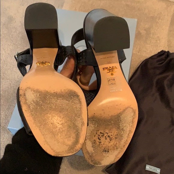 Prada Black Sandals - Picture 3 of 7